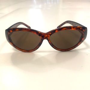 Nygard Sunglasses Brown Orange Tortoise Shell Frames Brown Lenses Excellent